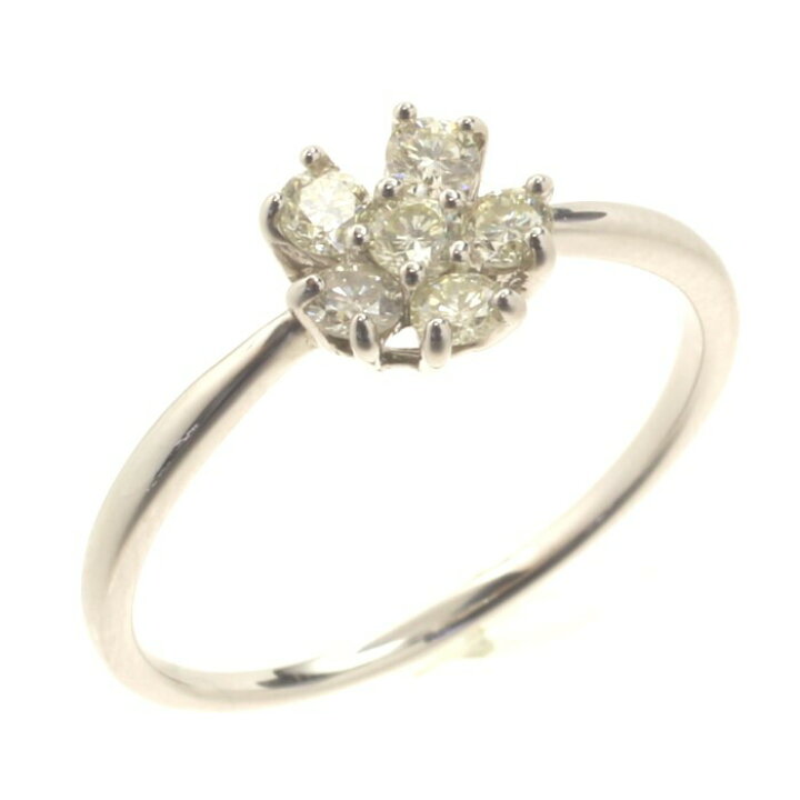 楽天市場】【値下しました。】 Pt ダイヤリング プラチナリング  