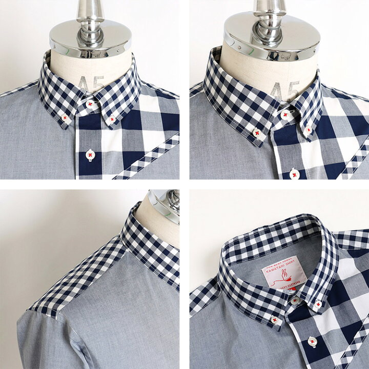 楽天市場】河谷シャツ 十字語判断 (Crossword) カジュアル 長袖シャツ 