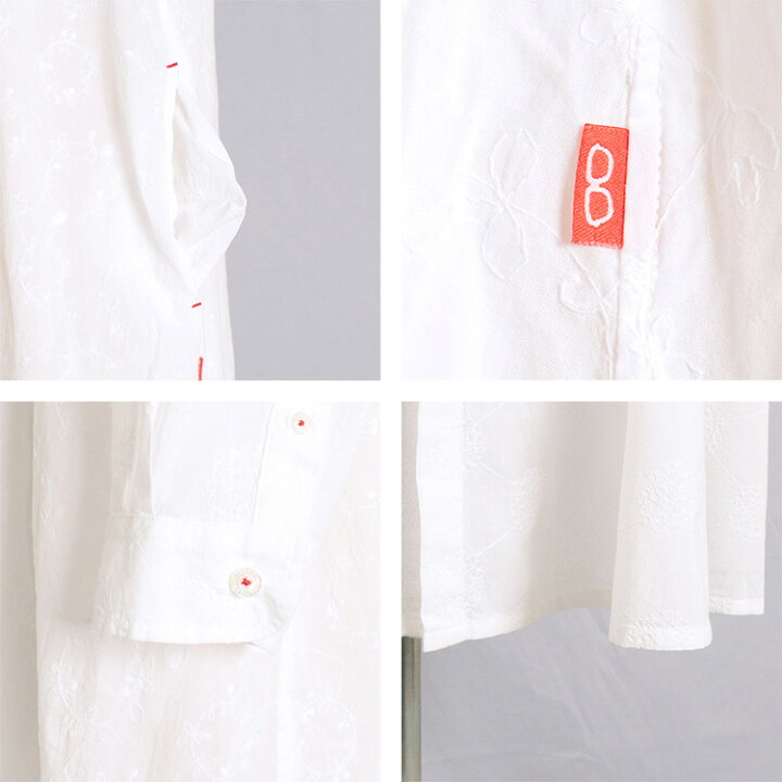 楽天市場】河谷シャツ 窓掛け (Lace curtain) シャツワンピース / k251 