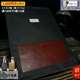 1000円ポッキリ a4 袋 訳あり ギフトバッグ 5点 set セット クリア 窓付 お洒落 透明 資料 クリックポスト対応 サイズ 小物バッグ 5枚 選べるカラー ベージュブラック【送料無料】メール便 ＼クーポン対象／