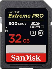 SanDisk サンディスク SDSDXPK-032G-JNJIP Extreme PRO エクストリームプロ SDカード 32GB 300MB/S SDHC
