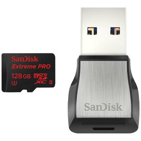 SanDisk サンディスク SDSQXPJ-128G-JN3M3 エクストリーム プロ microSDXC UHS-II カード 128GB