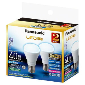 Panasonic pi\jbN ~jNvg^ LEDd E17 d40` F(3.9W) Lz^Cv 2Zbg LDA4DGE17K40ESW22T@LDA4D-G-E17/K40E/S/W/2/2T