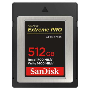 �T���f�B�X�N SanDisk �G�N�X�g���[�� �v�� CFexpress�J�[�h Type B 512GB SDCFE-512G-JN4NN