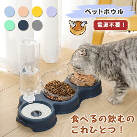 ペット 食器台 食器 自動給水器 斜め ペットボウル 500ml 900ml ボトル付き 小型犬 犬 猫 犬用 猫用 エサ皿 餌皿 自動給水 電源不要 ペットボウル 食べやすい 餌 エサ おしゃれ エサ入れ エサいれ 可愛い 老犬 老猫 シニア 高齢犬 高齢猫