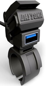 デイトナ(Daytona) バイク USB電源 防水 USB-A QC3.0対応 急速充電 30W I Phone/Android対応 USB 1ポート 41545