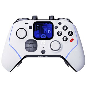 EVOTOP�R���g���[ ���[ ���@�\LCD�^�b�`�X�N ���[������ ���C�����XPro�R���g���[ ���[ �[�d�h�b�N���� for Nintendo Switch/PC�iWhite�j�y�C�V�����C�Z���X���i�z