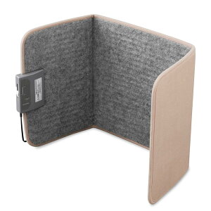 アイリスオーヤマ(IRIS OHYAMA) パネルヒーター 足元ヒーター デスク 5段階温度調節 折り畳み 省エネ オフ ィス 冷え対策 自動切りタイマー 高温センサー付き デスクパネルヒーター デスク下 机