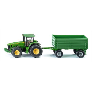 ジク (SIKU) John Deere 8430 トラクター トレーラー付き 1/50 SK1953
