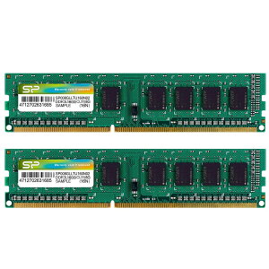 �V���R���p���[ �f�X�NPC�p������ 1.35V (��d��) DDR3L-1600 PC3L-12800 8GB×2�� 240Pin Mac �Ή� SP016GLLTU160N22