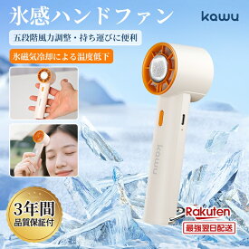 ハンディファン 冷却プレート 携帯扇風機 ミニ 2025年新モデル 冷却プレート付き冷却ハンディファン USB充電式 携帯扇風機 瞬時冷感効果 軽量 コンパクト設計 持ち運び 便利 強力冷風 暑さ 即解消 ハンディタイプ 冷風機 KAWU