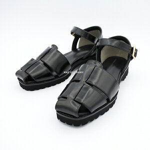 �y ATELIER BRUGGE �z �A�g���G�u���[�W�� GURKHA SANDALS �O���J�T���_�� �t�ďH ���f�B�[�X [S-25ISM10-BLK]