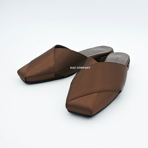 �y ATELIER BRUGGE �z �A�g���G�u���[�W�� ���{�� CROSS MULES �T�e�� �~���[�� �T���_�� �t�ďH ���f�B�[�X [S-25PS07S-BRW]