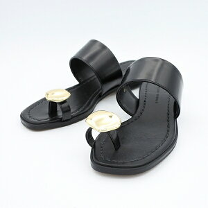 �y ATELIER BRUGGE �z�A�g���G�u���[�W�� ���{�� METAL MOTIF THONG SANDALS �g���O �T���_�� �t�ďH ���f�B�[�X [25SN-3-BLK]