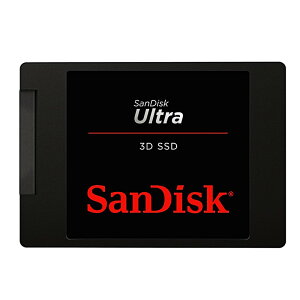 1TB SSD 内蔵型 2.5インチ SanDisk サンディスク Ultra 3D SATA3 6Gb/s R:560MB/s W:530MB/s 3D TLC 7mm厚 1000GB 海外リテール SDSSDH3-1T00-G25 ◆メ