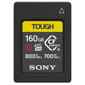 160GB CFexpress Type A カード Tough SONY ソニー CEA-Gシリーズ タフ仕様 R:800MB/s W:700MB/s 日本語パッケージ CEA-G160T ◆宅
