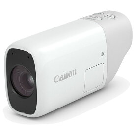 デジタルビデオカメラ 撮れる望遠鏡 PowerShot ZOOM CANON キヤノン フルHD動画 DIGIC8 小型軽量ボディ ホワイト 4838C001 PS-ZOOM ◆宅