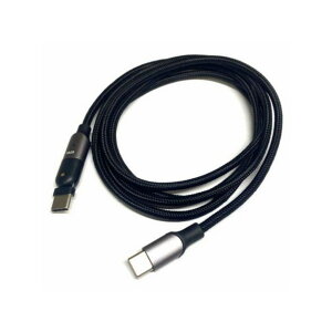 Type-CXCOP[u 120cm 180x SSA GXGXG[ PD60W USB-C(IX)-USB-C(IX) USB2.0f[^]/[dp ubN SU2-TCCL120B 