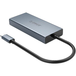 }`hbLOXe[V 5 in 1 USB3.1 Type-C ORICO IR HDMI(4K)+USB3.0-A+VGA+AUDIO+PD60W A~➑ COe[ O[ MC-U501P-GY-BP  yyVWz