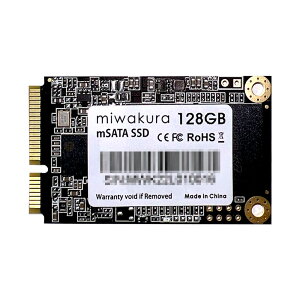 mSATA SSD 128GB ^ mini SATAIII 6Gb/s miwakura a 3D NAND TRIM@\ SLCLbVZp R:560MB/s W:530MB/s {pbP[W MMC-128GM310 
