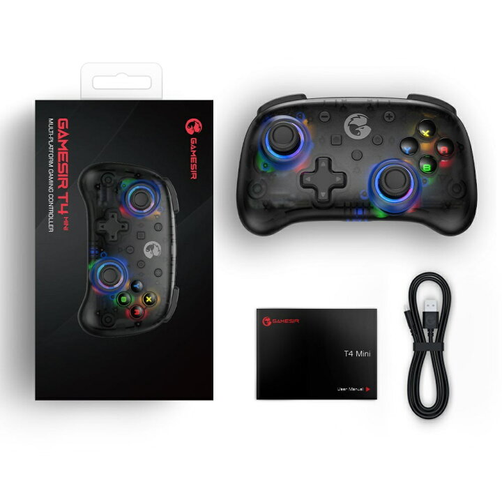 モバイルゲーミングコントローラー 有線無線両対応 GameSir T4 Pro 無線2.4GHz Bluetooth両対応 充電式 6軸ジャイロセンサー 振動 連射機能 GAMESIRT4PRO 宅 福袋特集 モバイルゲーミングコントローラー 有線無線両対応 GameSir T4 Pro 無線2.4GHz Bluetooth両対応 充電式 6軸ジャイロセンサー 振動 連射機能 GAMESIRT4PRO 宅 福袋特集