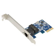 Gigabit有線LANカード 1000BASE-T ギガビットLANアダプタ PCI Express x1 miwakura 美和蔵 Realtek 8111…