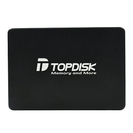 SSD 120GB 2.5インチ 内蔵型 TOPDISK 3D NAND 7mm厚 SATA3 6Gb/s SLCキャッシュ SMART TRIM R:550MB/s W:450MB/s 海外リテール MTT-120GS330 ◆メ