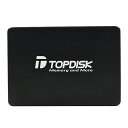 SSD 480GB 2.5インチ 内蔵型 TOPDISK S330 3D NAND 7mm厚 SATA3 6Gb/s SLCキャッシュ SMART TRIM R:550MB/s W:480MB/s 海外リテール MTT-480GS330 ◆メ