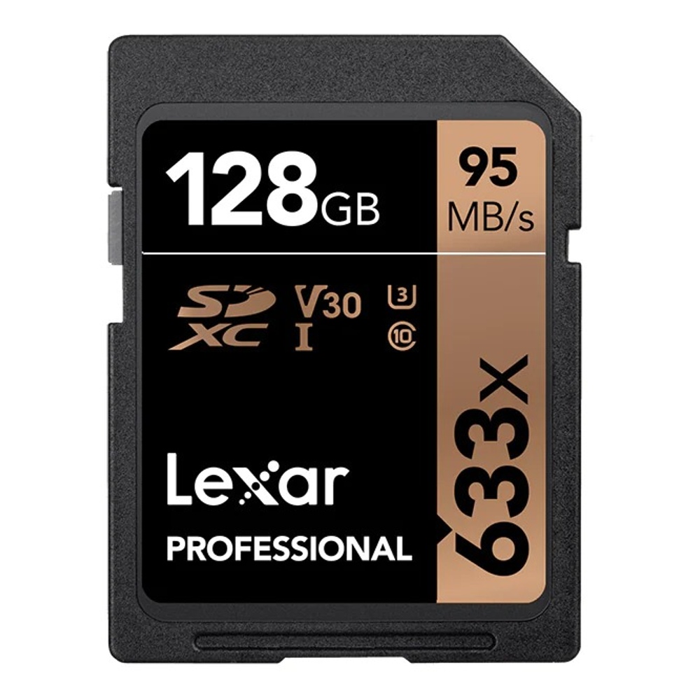 SDカード SD 128GB SDXC Lexar レキサー Professional 633x Class10 UHS-1 U3 V30 R:95MB s W:45MB s 日本語パッケージ LSD128GCBJP633 ◆メ