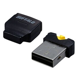 microSDカードリーダーライター USBアダプター iBUFFALO バッファロー USB2.0 最大512GB対応 キャップ/ストラップホール付 ブラック BSCRMSDCBK ◆メ