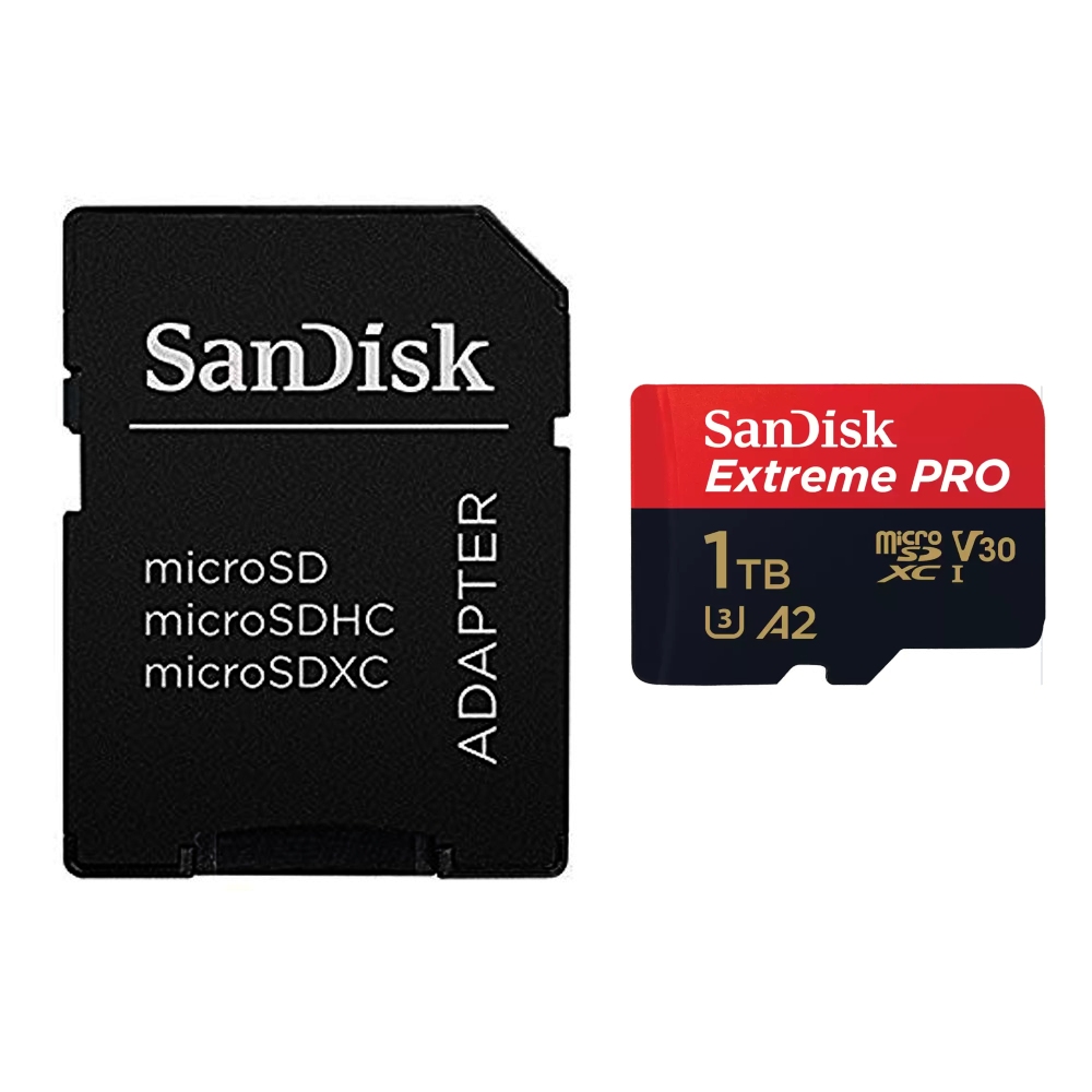 マイクロSDカード 1TB microSDカード microSDXC SanDisk サンディスク Extreme PRO Class10 UHS-I U3 V30 A2 R:200MB s W:140MB s SDアダプタ付 海外リテール SDSQXCD-1T00-GN6MA ◆メ