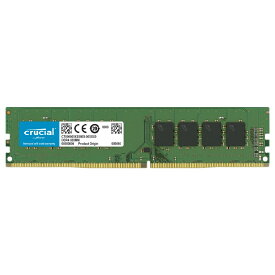 DDR4-3200 16GB デスクトップPC用メモリ Crucial by Micron クルーシャル DDR4 PC4-25600 288pin UDIMM 1.2V CL22 海外リテール CT16G4DFRA32A ◆メ