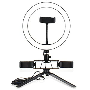�����O���C�g RING FILL LIGHT USB���d MTC ���A�Y�� �X�}�z�z���_�[x3 10�i�K(10-800lm) 3�F�ؑ�(���F/�g�F/�~�b�N�X) ES-59908 ���� �y�y�V���W�����z
