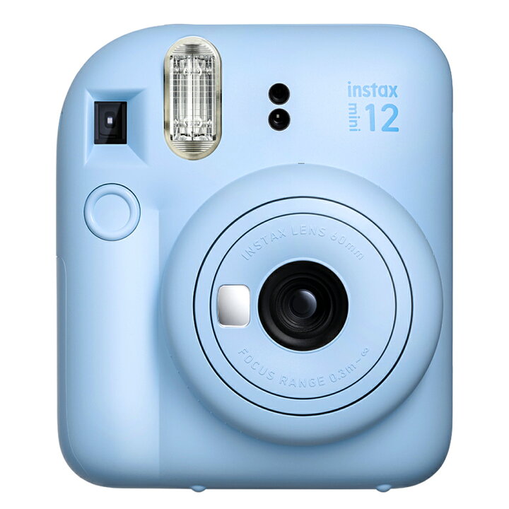 楽天市場】チェキ インスタントカメラ instax mini 12 PASTEL BLUE 
