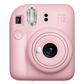 チェキ インスタントカメラ instax mini 12 BLOSSOM PINK FUJIFILM 富士フイルム シーンに合わせて簡単・きれいに撮影 ブロッサムピンク INSMINI12PNK ◆宅 【楽天ロジ発送】