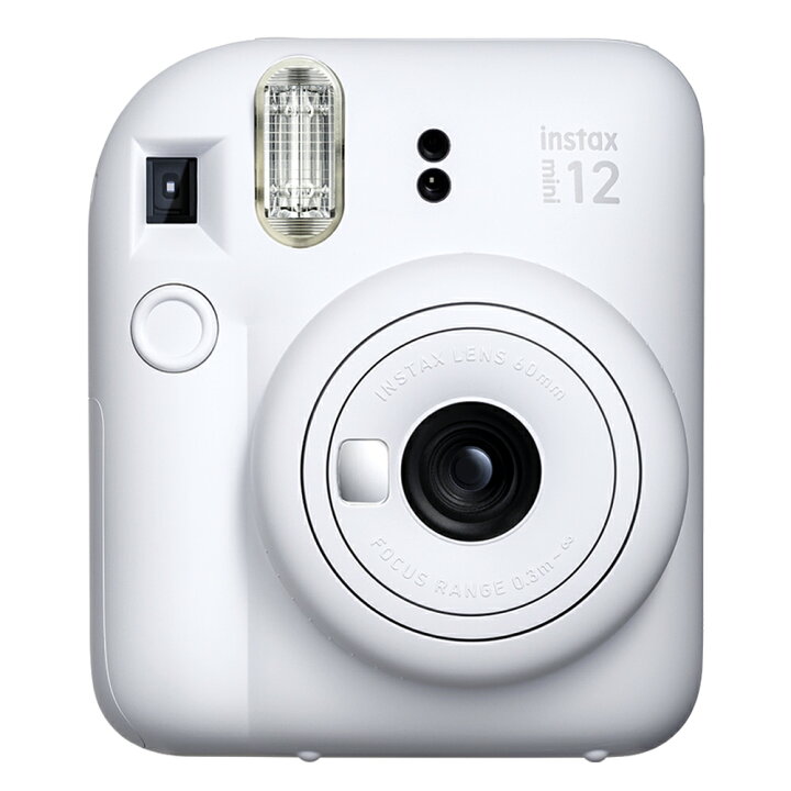 楽天市場】チェキ インスタントカメラ instax mini 12 CLAY WHITE 