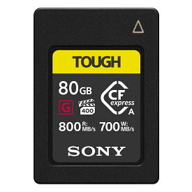 80GB CFexpress Type A カード Tough SONY ソニー CEA-Gシリーズ タフ仕様 R:800MB/s W:700MB/s 海外リテール CEA-G80T ◆メ