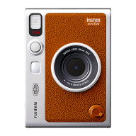 チェキ instax mini Evo Brown ハイブリッドインスタントカメラ FUJIFILM フジフィルム 多彩なエフェクト…