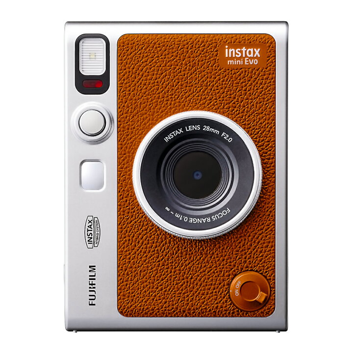 楽天市場】チェキ instax mini Evo Brown ハイブリッドインスタント 
