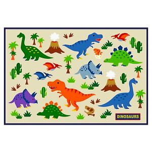 W[V[g fBmTEX DINOSAURS STCY 1lp  ^ sNjbN h SKATER XP[^[ q LbY ǂ 킢 RpNg TCY90×60cm 44267-4-VS1 