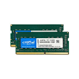DDR4-3200 16GB 2枚組 ノート用メモリ CFD Selection Qシリーズ Crucial by Micron PC4-25600 260pin CL22 1.2V SO-DIMM 16GBx2(計32GB) W4N3200CM-16GQ ◆メ