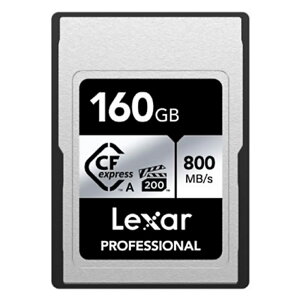 CFexpress Type-A 160GB CFGNXvX Lexar LT[ Professional SILVER R:800MB/s W:700MB/s 8K VPG200 COe[ LCAEXSL160G-RNENG 