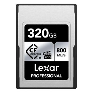 CFexpress Type-A 320GB CFGNXvX Lexar LT[ Professional SILVER R:800MB/s W:700MB/s 8K VPG200 COe[ LCAEXSL320G-RNENG  yyVWz