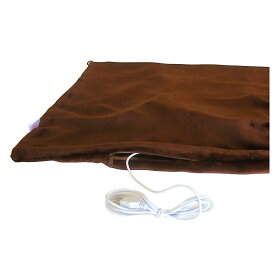 暖かブランケット ひざ掛け 足元ウォーマー USB電源 BroadWatch ブロードウォッチ 冷え性対策 サイズ410×580mm ヒーター コーラルフリース ブラウン ENE-HEAT-BLK-B ◆宅 【楽天ロジ発送】