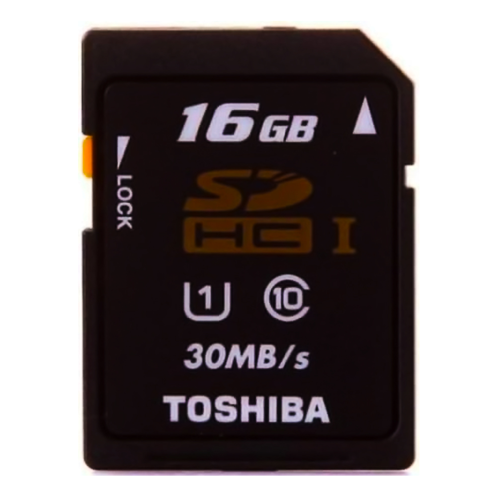SDカード 16GB TOSHIBA 東芝 SDHC Class10 UHS-1 U1 R:30MB s 海外リテール SD-K016GR7AR30 ◆メ