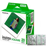 【お一人様2個限り】 FUJIFILM フジフィルム インスタントカメラ チェキ instax SQUARE用フィルム 20枚(1…