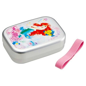 アルミ弁当箱 ランチボックス 保温庫 アリエル 24 ディズニー SKATER スケーター 子供 キッズ 女の子 金属製 アルミ製 容量370ml ランチベルト/名前シール付 658952-ALB5NV ◆宅 【楽天ロジ発送】