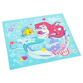 ランチクロス 風呂敷 ランチョンマット アリエル 24 ディズニー SKATER スケーター 子供 キッズ 女の子 お弁当用 かわいい 綿 洗える サイズ43×43cm 659157-KB4 ◆メ