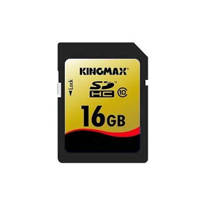 SDJ[h 16GB SDHC KINGMAX LO}bNX Class10 UHS-I U1 MLC R:90MB/s W:38MB/s COe[ KM16GSDHCU1V10 