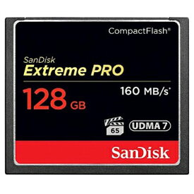 開封/バルク品(動作確認済)特価☆ 128GB SanDisk サンディスク コンパクトフラッシュ Extreme Pro 最速160MB/s 1067倍速 UDMA7対応 海外リテール SDCFXPS-128G-X46 ◆メ
